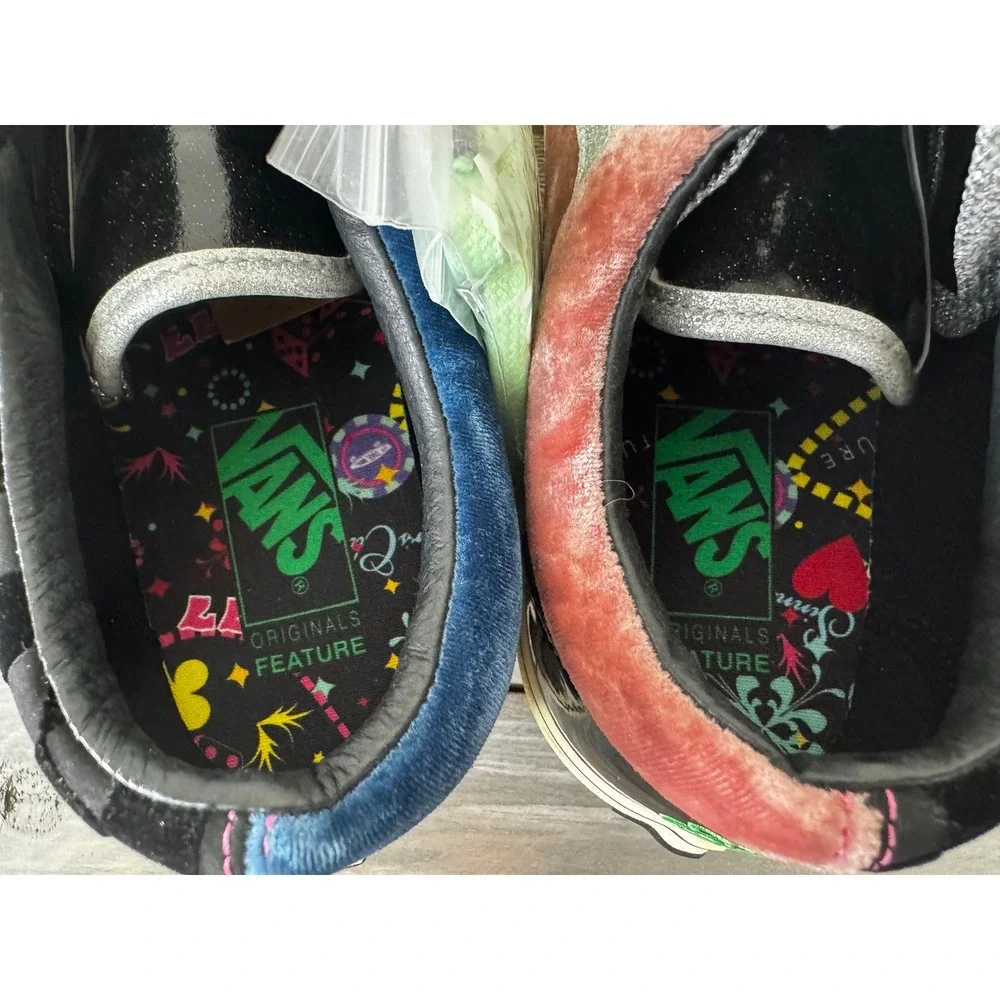 Vans Vault x Feature‎ Old Skool LX Sinners Club Black Velvet Mens 8.5 Womens 10